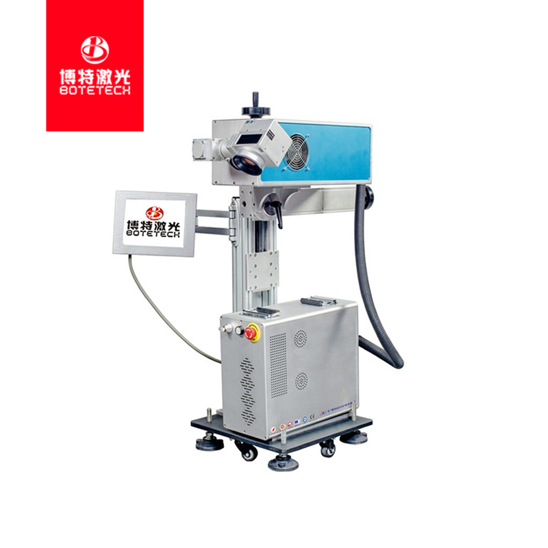 線纜管材產(chǎn)品追溯，飛行激光噴碼機(jī)